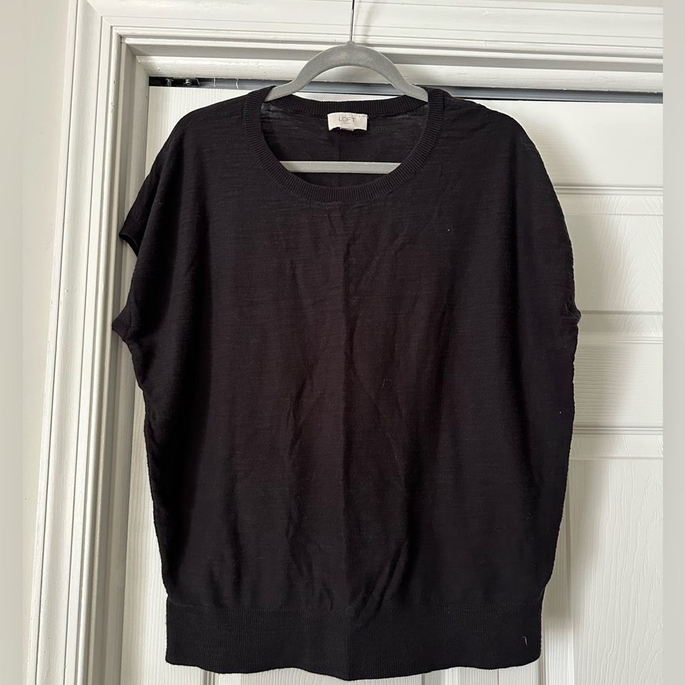 EUC LOFT black sleeveless top